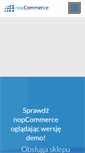 Mobile Screenshot of nopcommerce.pl
